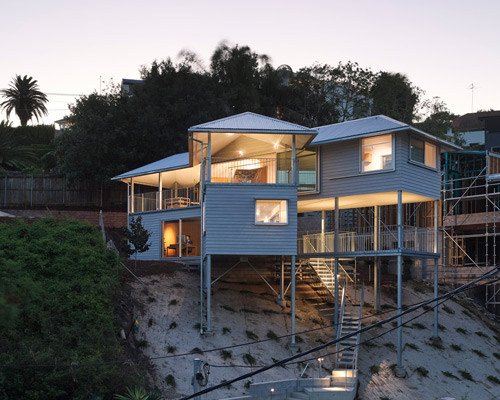 tato + phorm revive elements of local queenslander style for stilted australian residence