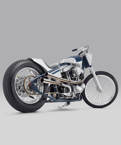 harley davidson XL1200 custom motorcycle by thrive