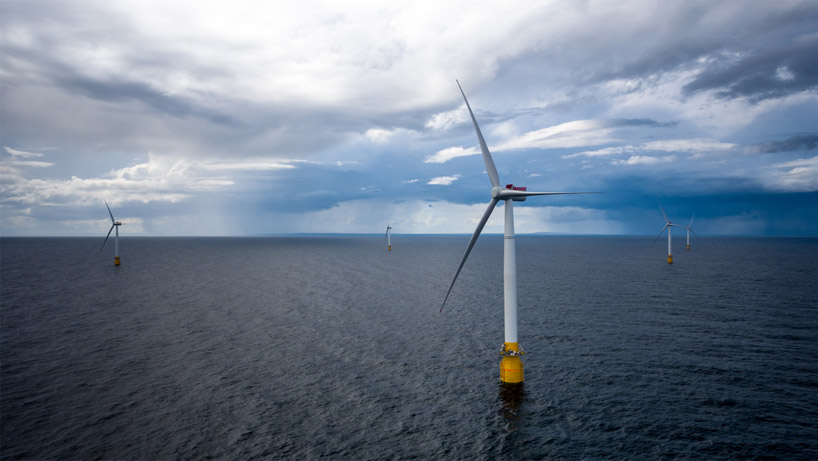world’s first floating wind farm starts powering scotland