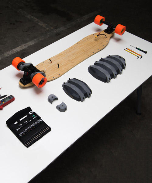 jack davies' 3D printed electric skateboard solved his public transport woes