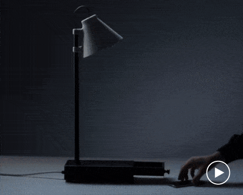 klemens schillinger's offline lamp transmits light in exchange for phone respite