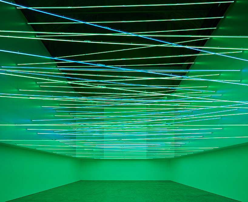 lucio fontana hangarbicocca ambienti environment light installations designboom