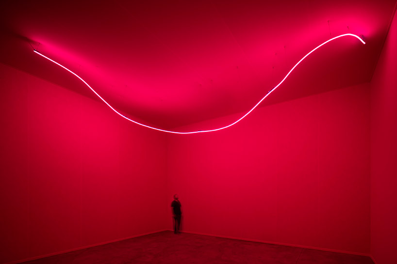 lucio fontana hangarbicocca ambienti environment light installations designboom