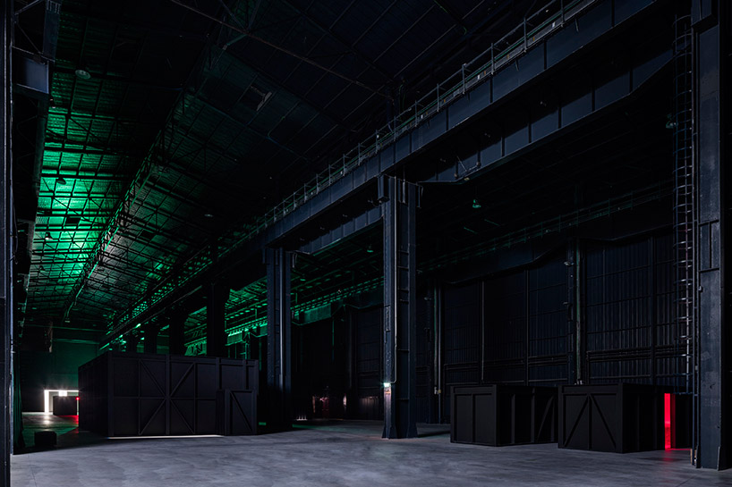 lucio fontana hangarbicocca ambienti environment light installations designboom