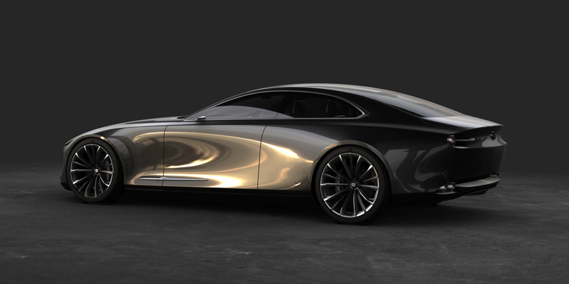 mazda unveils vision coupe concept car at 2017 tokyo motor show