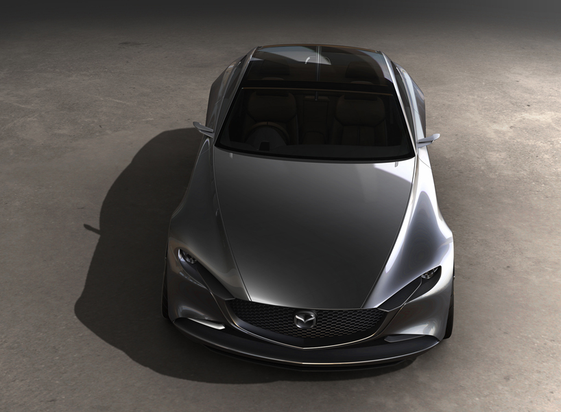 mazda unveils vision coupe concept car at 2017 tokyo motor show