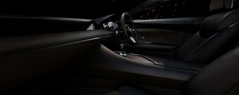 mazda unveils vision coupe concept car at 2017 tokyo motor show