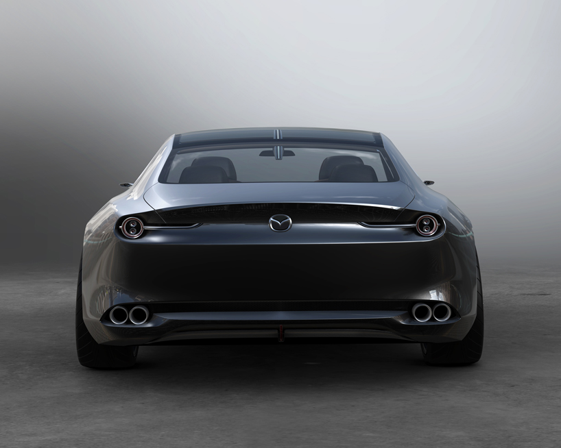 mazda unveils vision coupe concept car at 2017 tokyo motor show