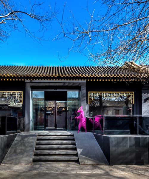 ministry of design's hutong-styled vue hotel comprises a series of quasi-historic buildings