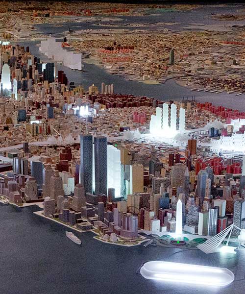 queens museum presents ‘never built NYC’: an urban dreamscape visualizing an alternate city