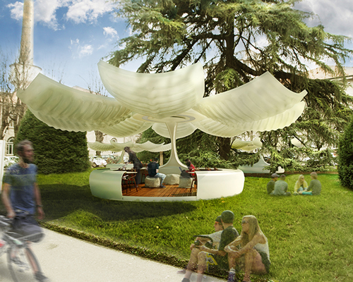 ofir albag designs a study space in milan for his thesis on soft robotics