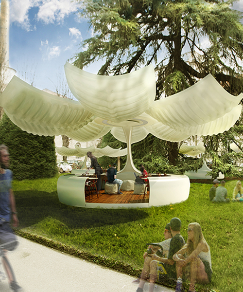 ofir albag designs a study space in milan for his thesis on soft robotics