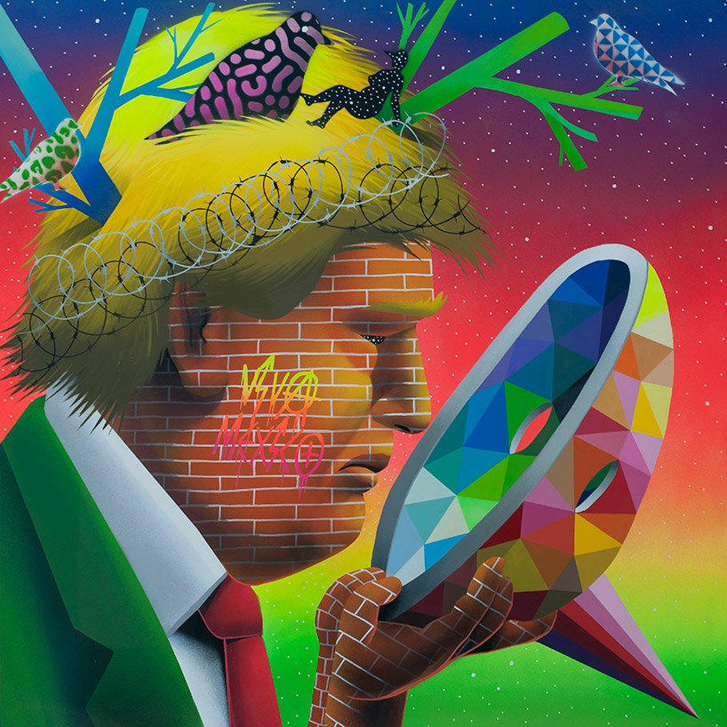 okuda san miguel interview: the multidisciplinary artist taking pop surrealism to the streets