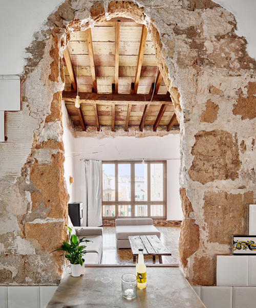carles oliver refurbishes rustic home in mallorca to preserve its material heritage