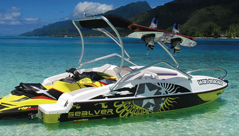 the sealver waveboat 525 is a jet-ski powered water vehicle