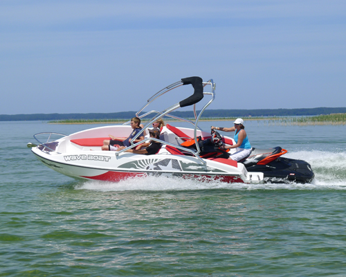 the sealver waveboat 525 is a jet-ski powered water vehicle
