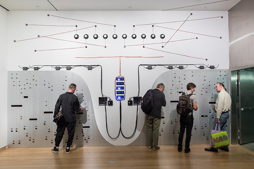museum of arts & design integrates visitor into multi