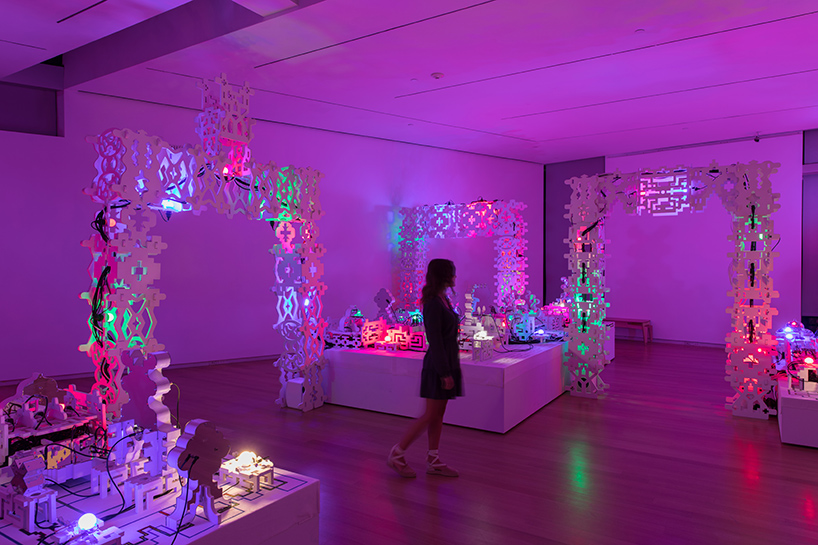 museum of arts & design integrates visitor into multi
