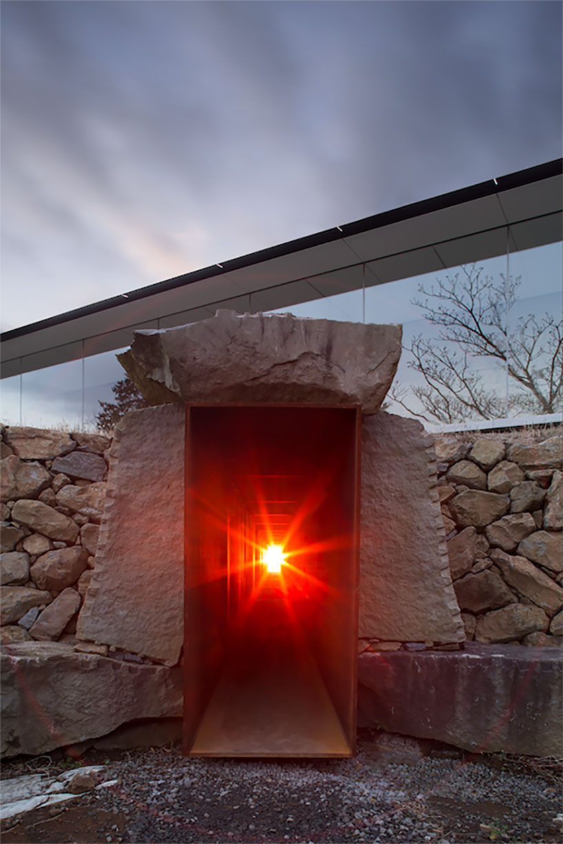 hiroshi sugimoto's enoura observatory in japan frames sun's hiroshi sugimoto's enoura observatory in japan frames sun's