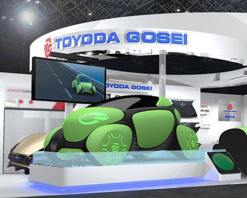 toyoda gosei flesby II concept turns road safety into soft play