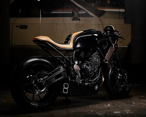 yamaha XSR700 hanko custom motorcycle by george woodman garage