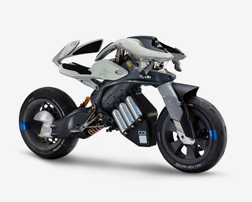 yamaha's motoroid experiments with fusing AI + motorcycles at tokyo motor show