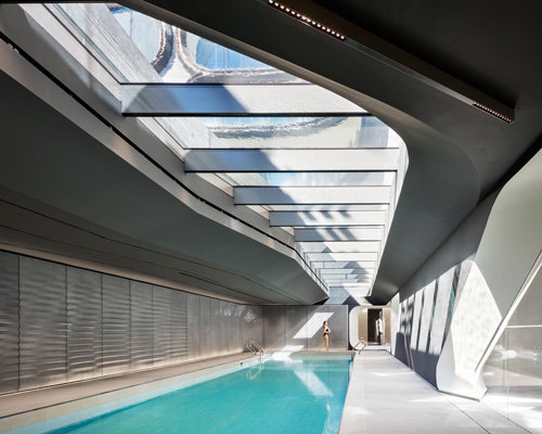 see new images taken inside zaha hadid's 520 west 28th street in new york