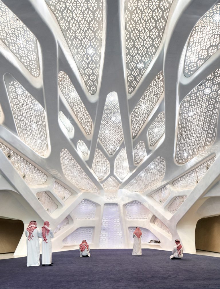 zaha hadid's KAPSARC opens to the public in riyadh, saudi arabia