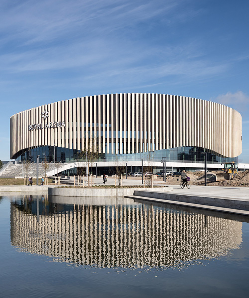 3XN's timber-clad arena in residential copenhagen is designed to be a good neighbor