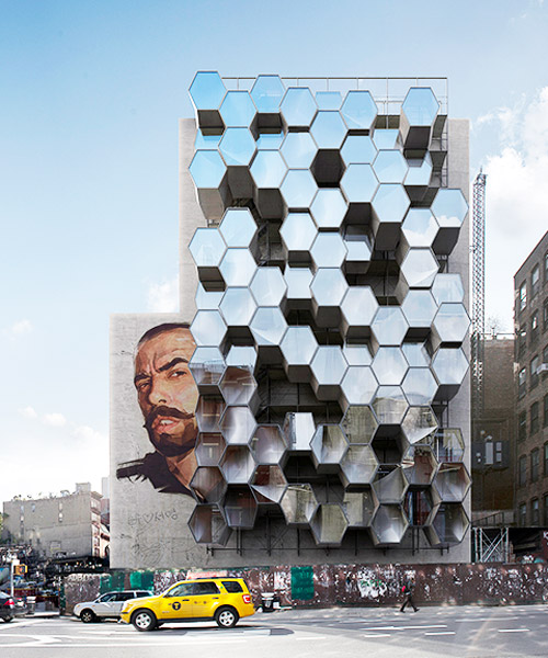 3D-printed micro-neighborhoods give shelter to new york's homeless, by framlab