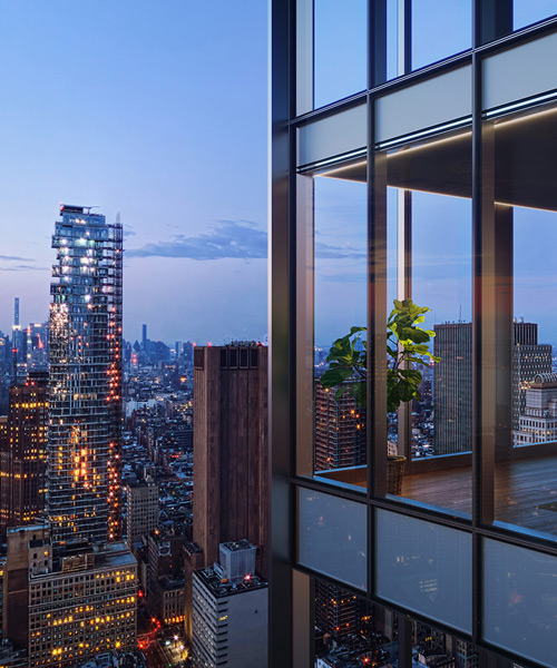 45 park place: inside a surreal sales gallery in new york with piero lissoni