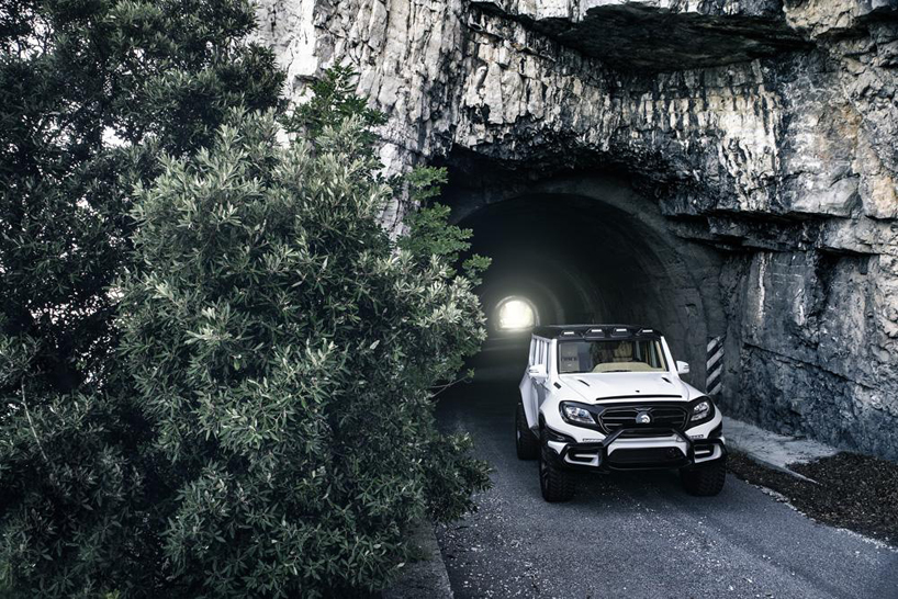 ARES X-raid is a custom mercedes G-class with luxury italian flair