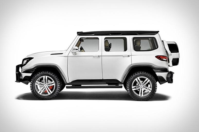 ARES X-raid is a custom mercedes G-class with luxury italian flair