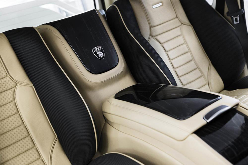 ARES X-raid is a custom mercedes G-class with luxury italian flair