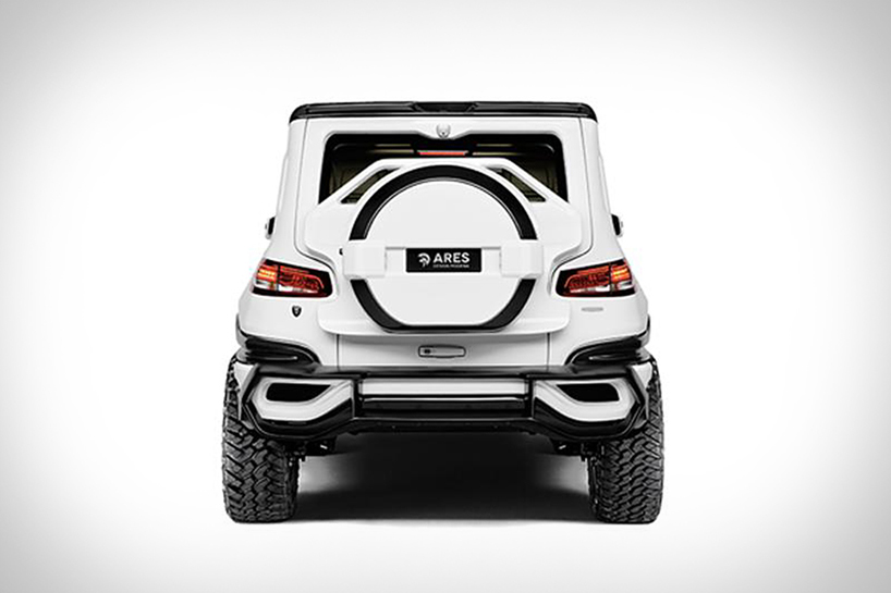 ARES X-raid is a custom mercedes G-class with luxury italian flair