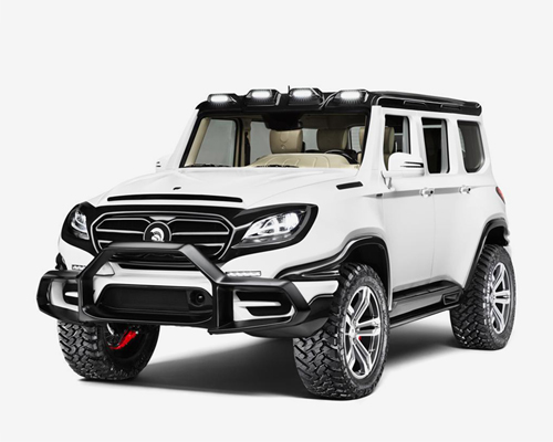 ARES X-raid is a custom mercedes G-class with luxury italian flair