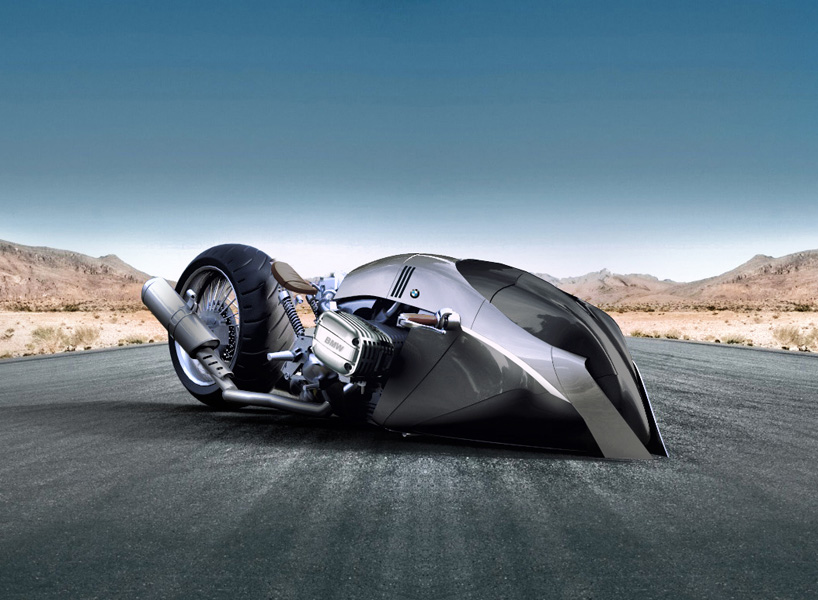 BMW R1100 KHAN concept is a futuristic motorcycle that belongs to blade