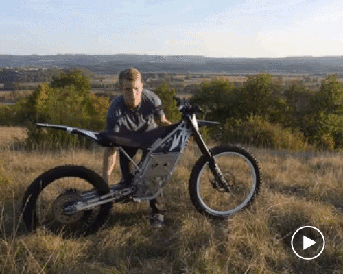 the LMX 161 is the world's first electric freeride motorcycle