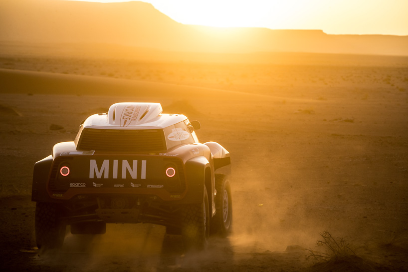 MINI's john cooper works buggy + rally vehicles ready for dakar 2018