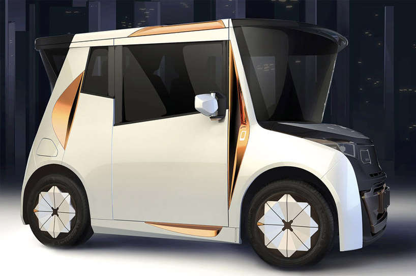 2017 LA auto show: REDS EV prototype designed for chinese megacities