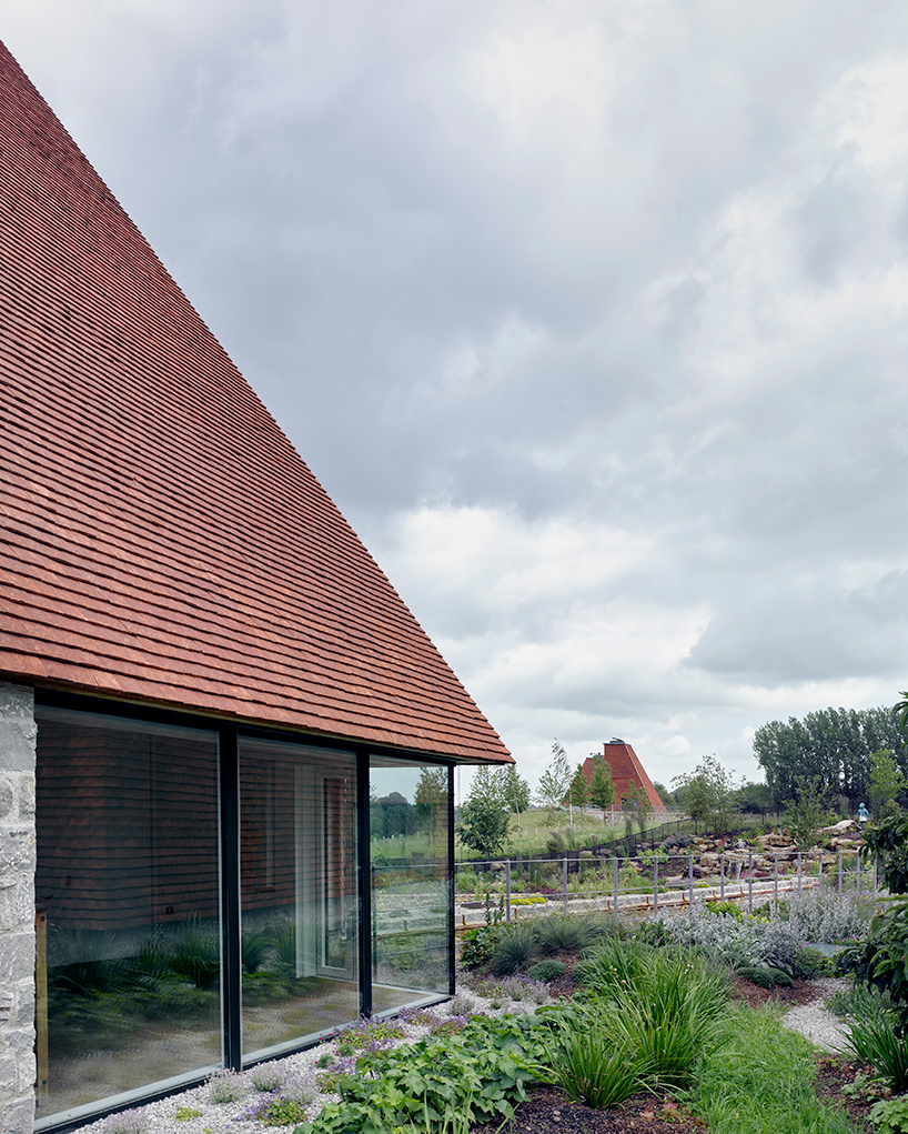 contemporary clay-clad country house crowned UK's best new residence