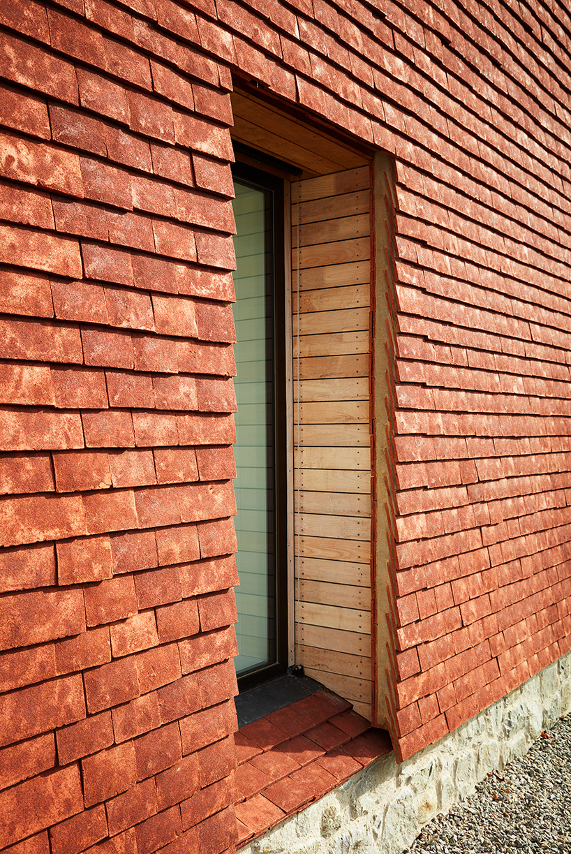 contemporary clay-clad country house crowned UK's best new residence