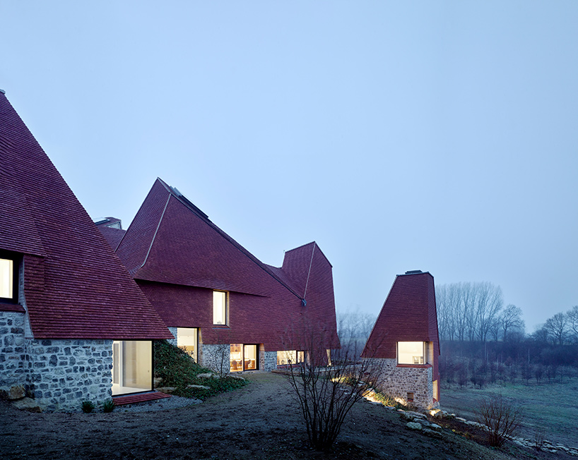 contemporary clay-clad country house crowned UK's best new residence