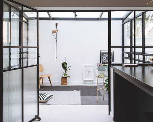 THIS IS IT designs israeli family house using light furniture and interlaced materials