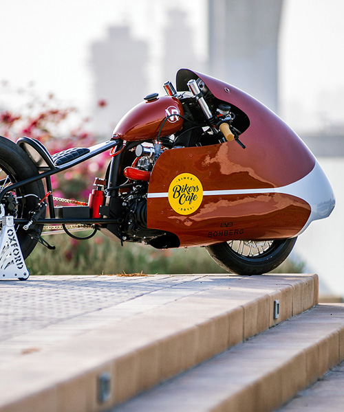 VR customs' turbohero Xtreme is the world's quickest pizza delivery bike
