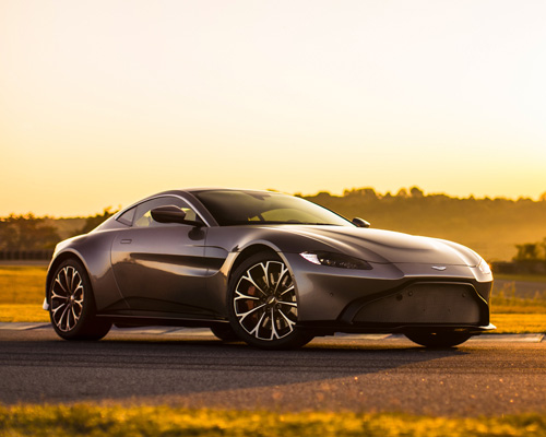 aston martin presents the new vantage, a 503 horsepower super coupé