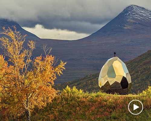 bigert & bergström's multifaceted solar egg makes its way to paris
