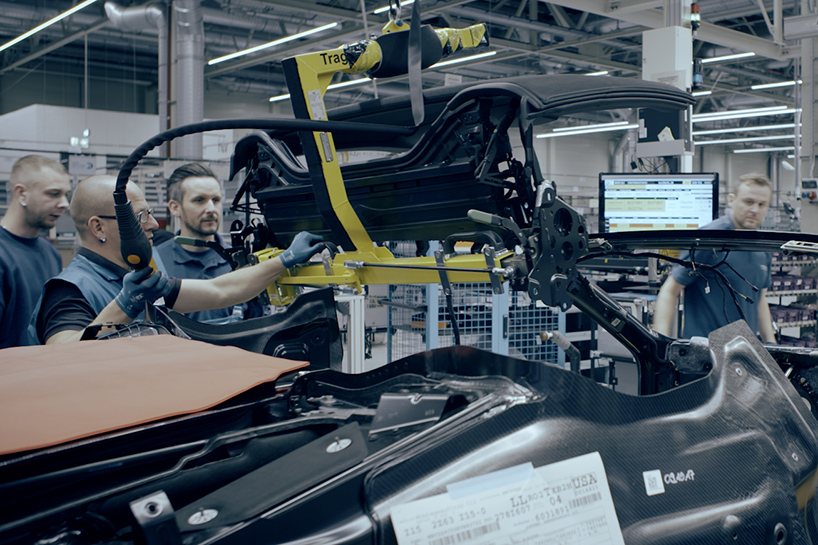 BMW i8 roadster testing