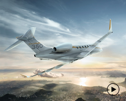bombardier's challenger 350: class-defining comfort with a world-class design