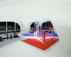 bwao designs a state-of-the-art muay thai studio within zaha hadid's wangjing SOHO complex